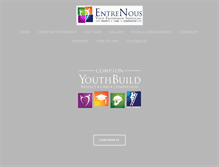 Tablet Screenshot of comptonyouthbuild.org